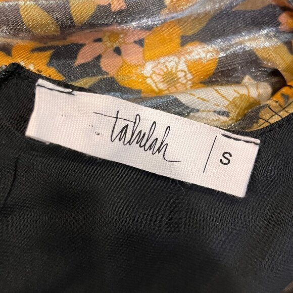 Talulah Floral S Babydoll Dress Silky Boho Style Fairy Core y2k 90’s feminine - Picture 12 of 16